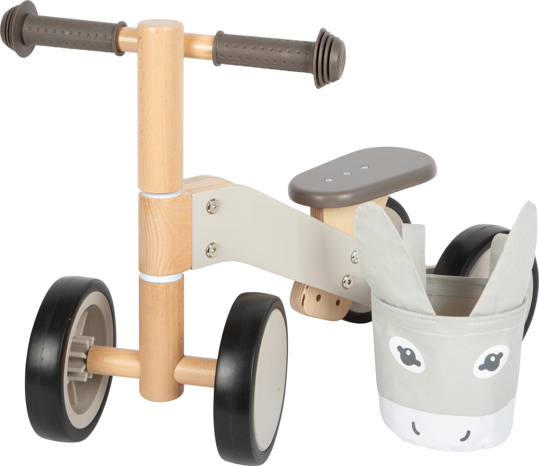 smallfoot Asinello cavalcabile legno sedile regolabile