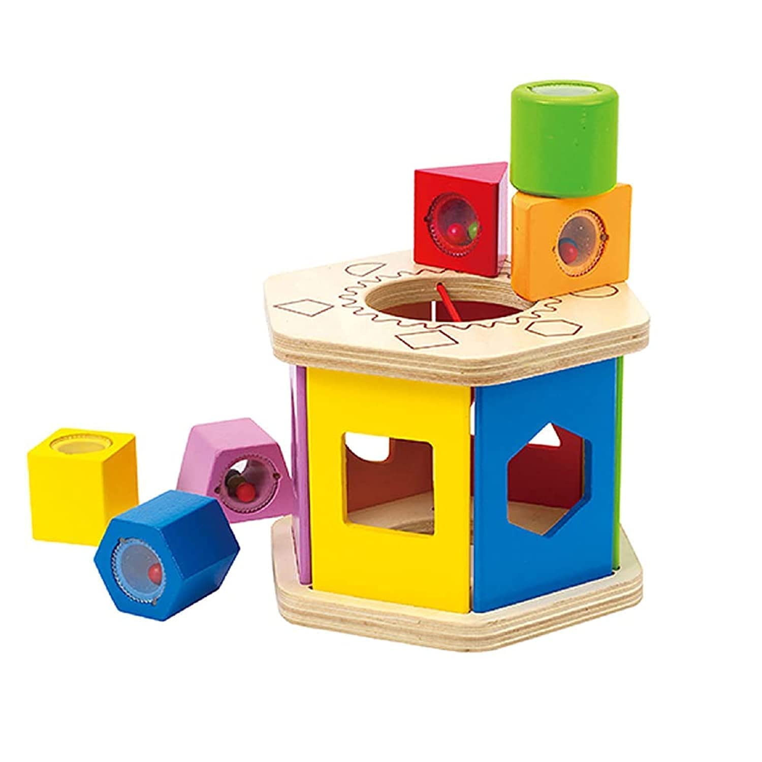 Hape E0407 Gioco di Incastro in legno per motricità