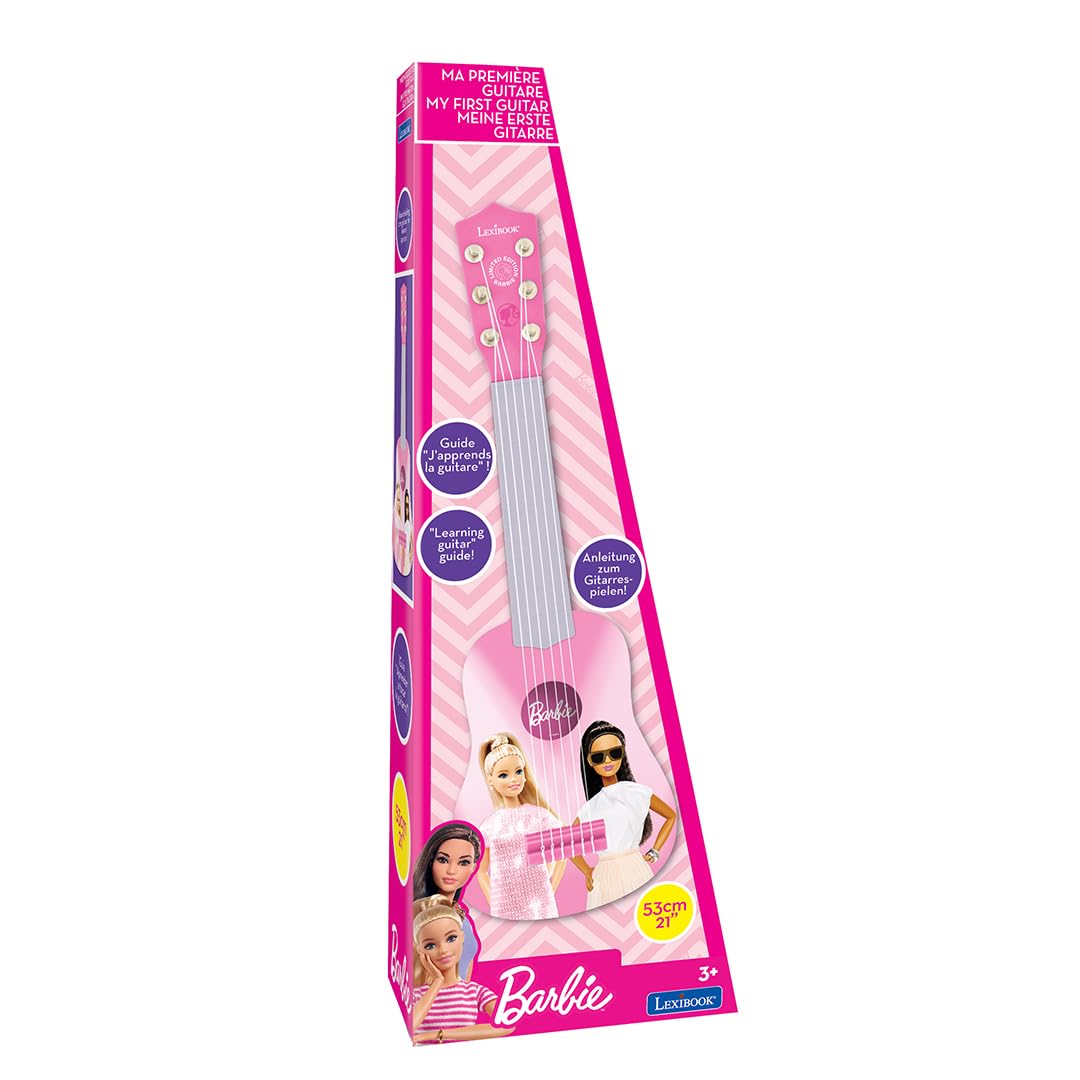 Lexibook Barbie K200BB chitarra bambini rosa 6 corde