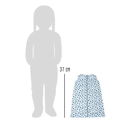 smallfoot 11781 sacco a pelo bambole stelline 35-42 cm