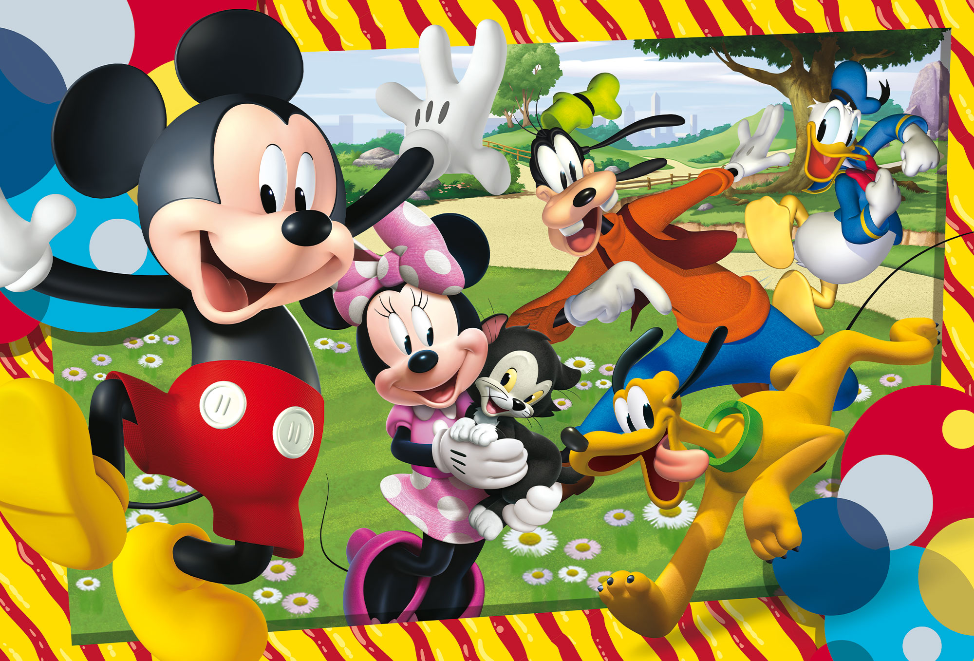 Lisciani Disney Maxifloor 4x48 Mickey maxipuzzle bifacciale