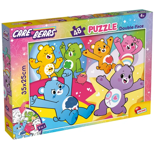 Lisciani Care Bears Df M-Plus 48 puzzle 48 pezzi da colorare