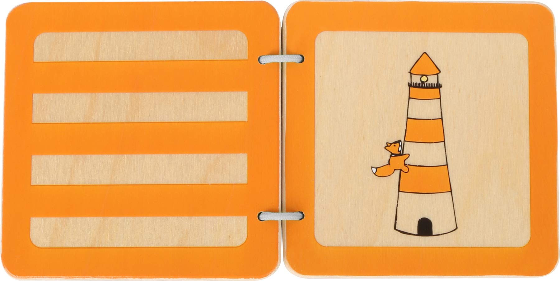 smallfoot Lex 10863 libro in legno da 12 mesi