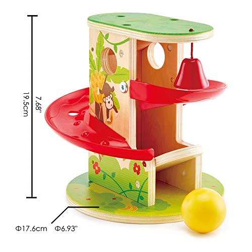 Hape Quadrilla Dschungel-Rutsche pista biglie giungla 18 mesi