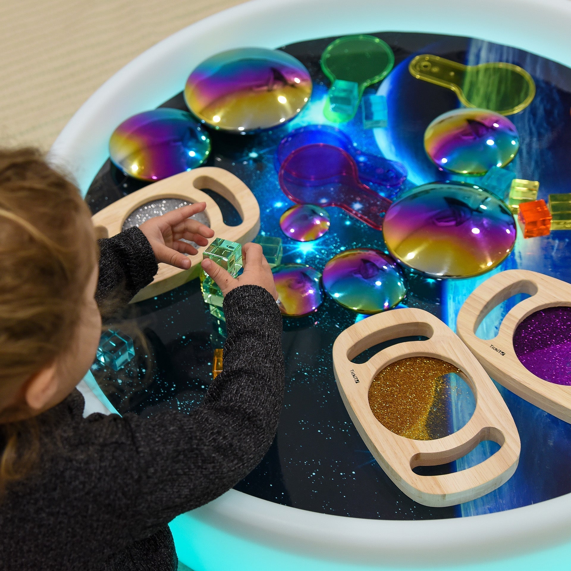 Tickit Discovery Glow Low Table tavolo luminoso basso