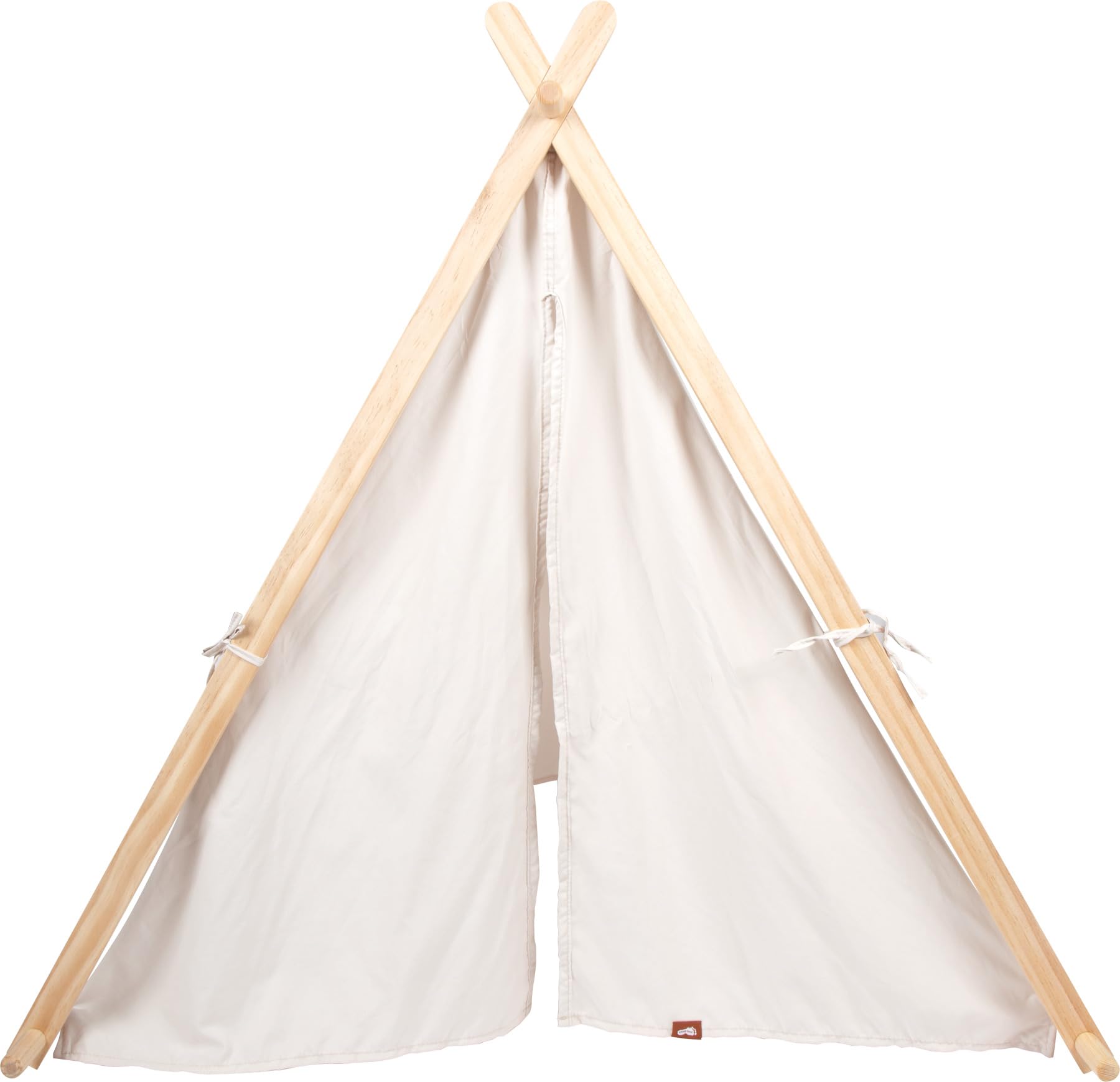 smallfoot 12761 tenda da gioco indoor legno stoffa 2 anni