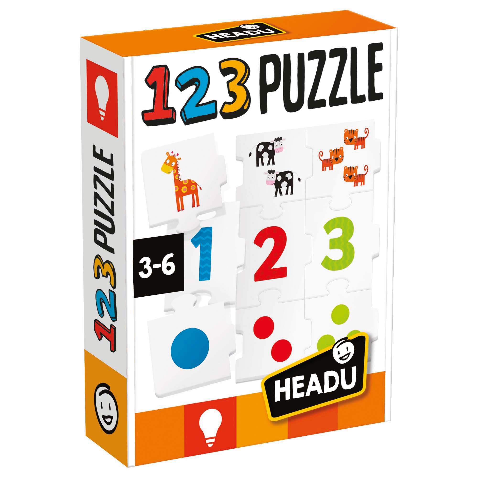 Headu Da Dove Viene IT55041 puzzle educativo 3-6 anni ambiente