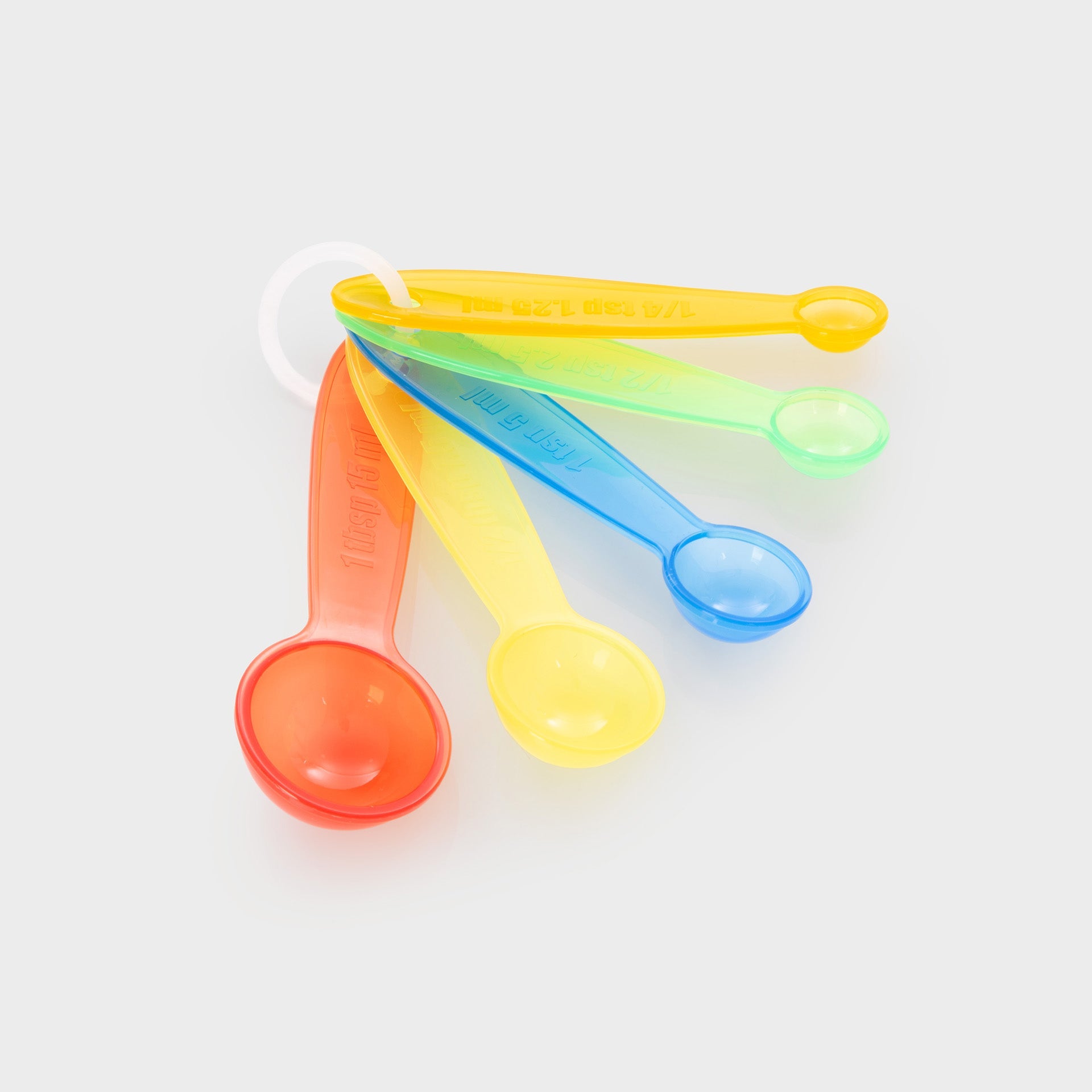 Tickit Translucent Colour cucchiaini 5 pezzi sabbia