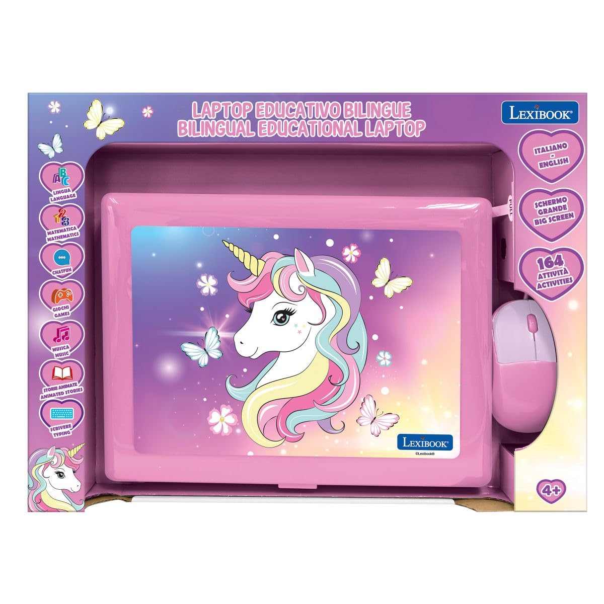 Lexibook Unicorno JC601UNIi5 laptop educativo 164 attività