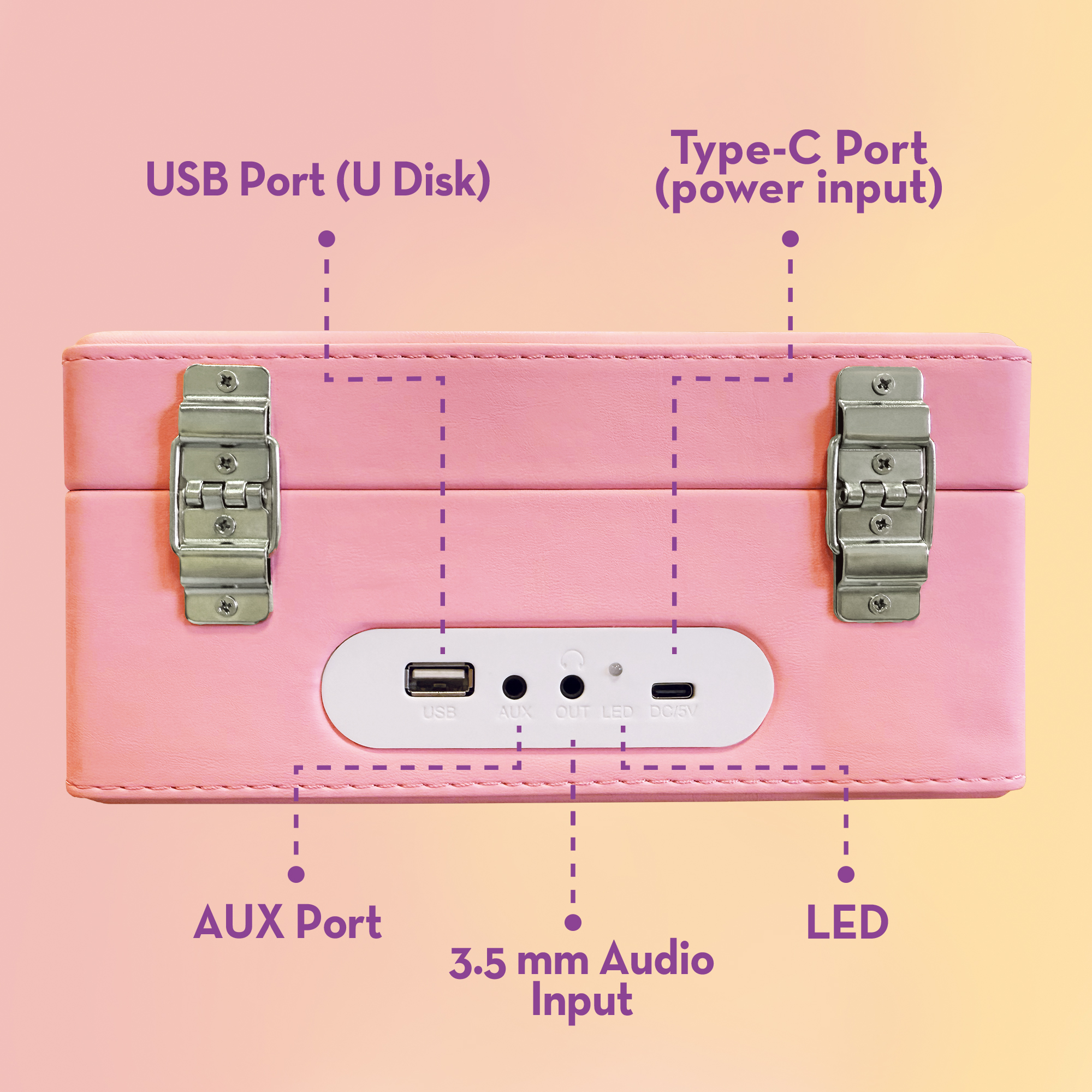 Barbie CD Player lettore CD portatile altoparlante