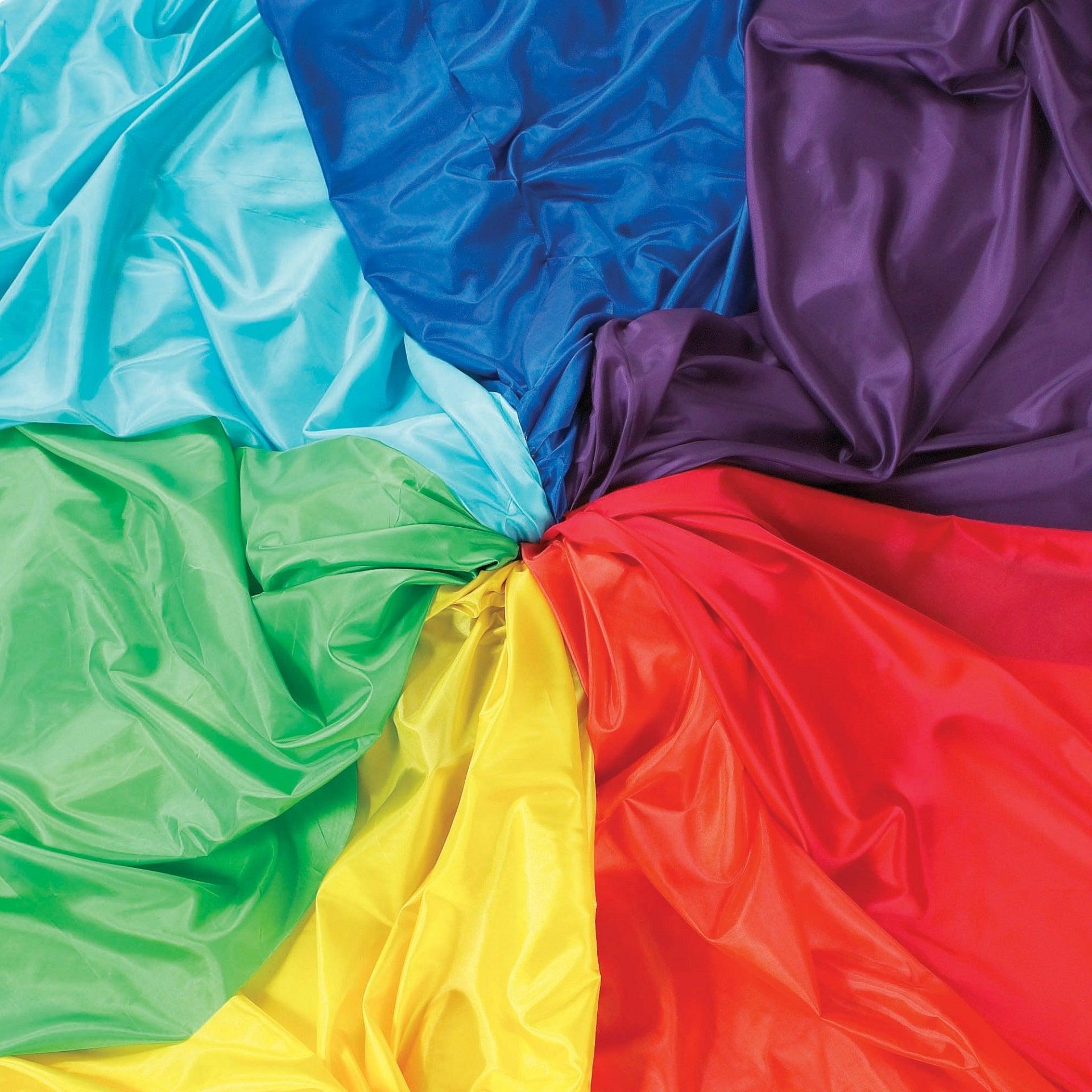 Tickit Rainbow Habutae Fabric Pack teli sensoriali 7 pezzi arcobaleno