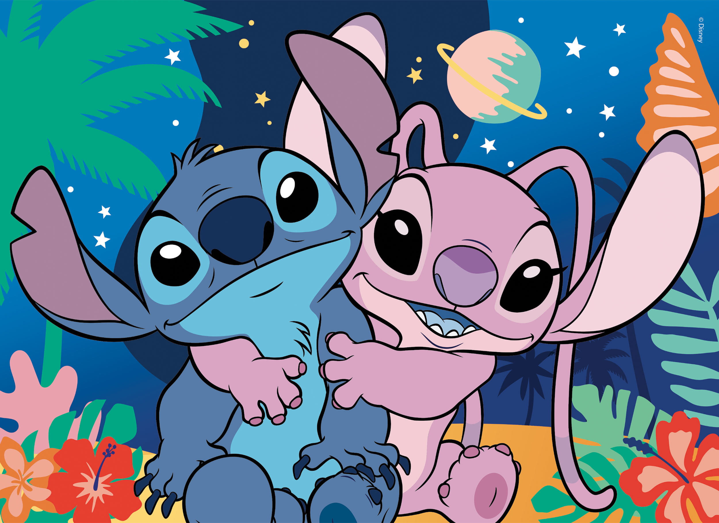 Lisciani Disney Puzzle DF M-Plus 24 puzzle bambini Lilo & Stitch