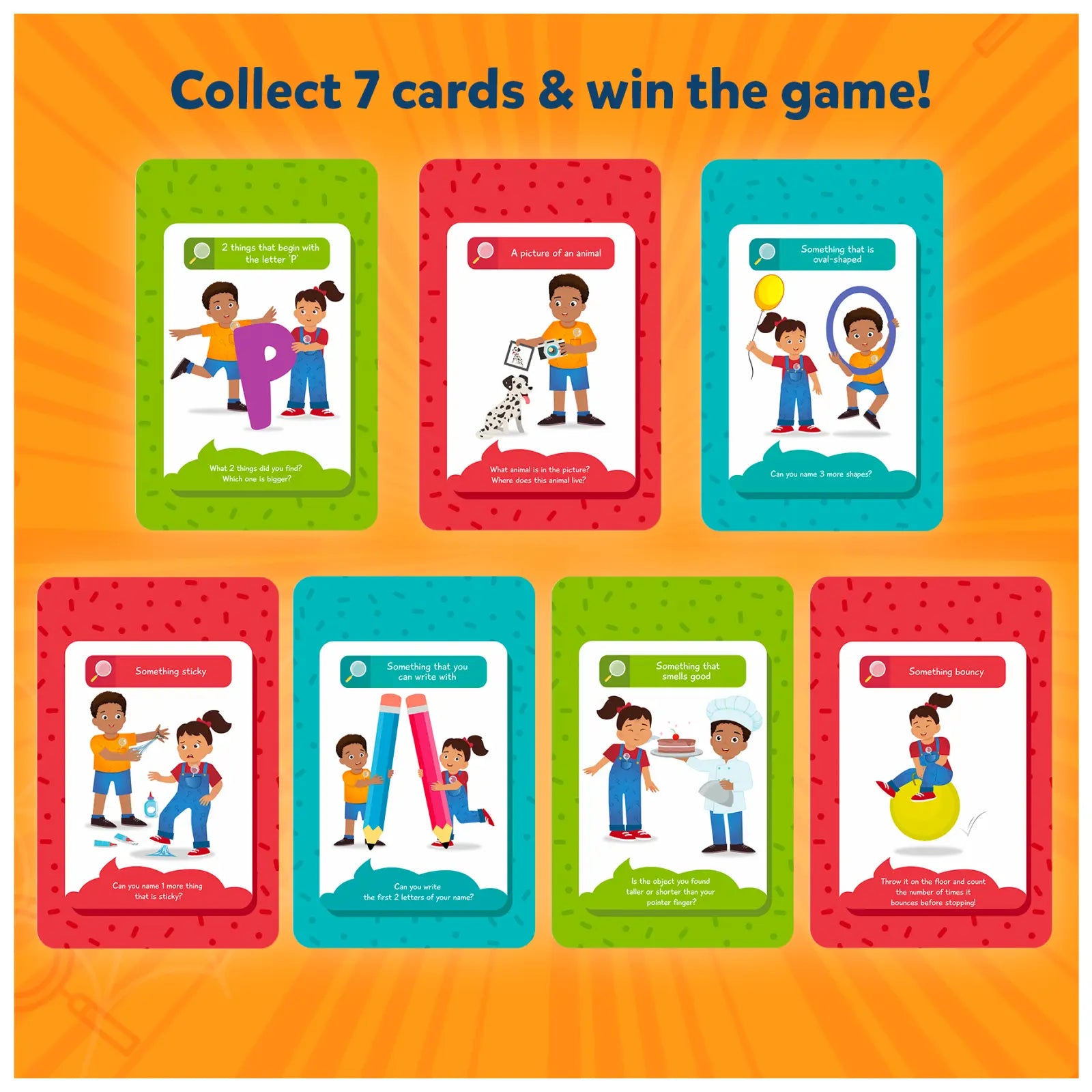 Skillmatics Found It Indoor Edition gioco caccia al tesoro 4-7 anni