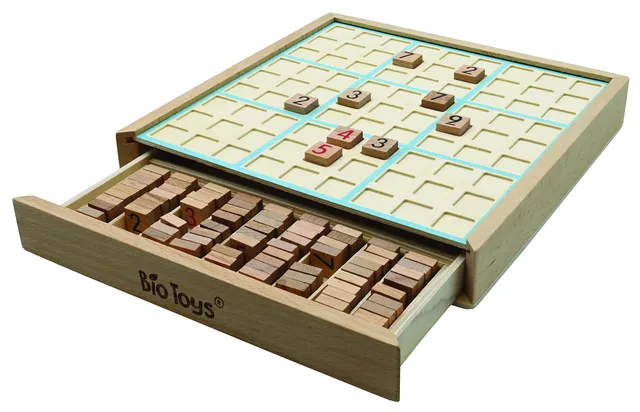 Lexibook Bio Toys JGW150 sudoku in legno 81 pezzi