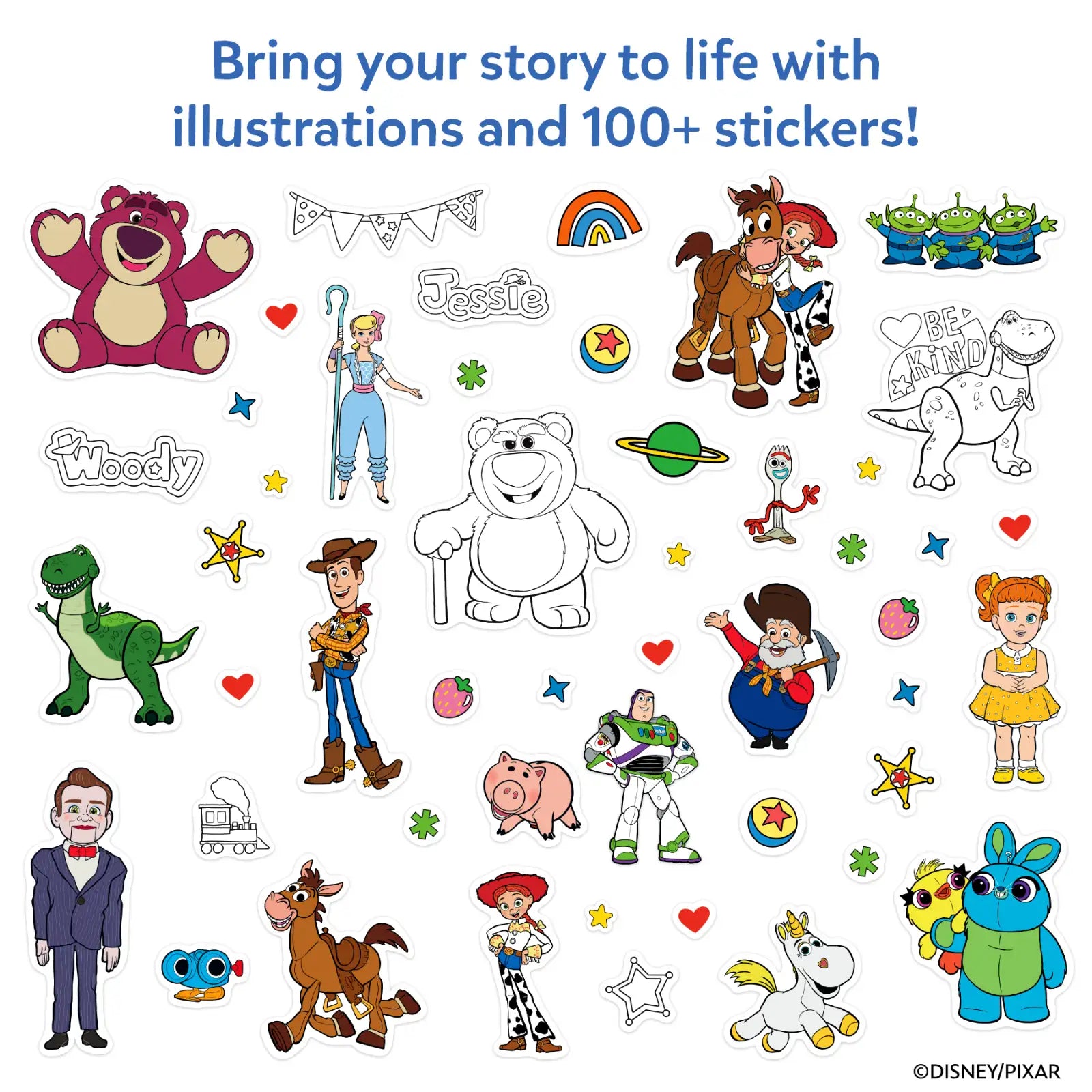 Skillmatics My Story Art Kit Toy Story kit creativo 5-10 anni