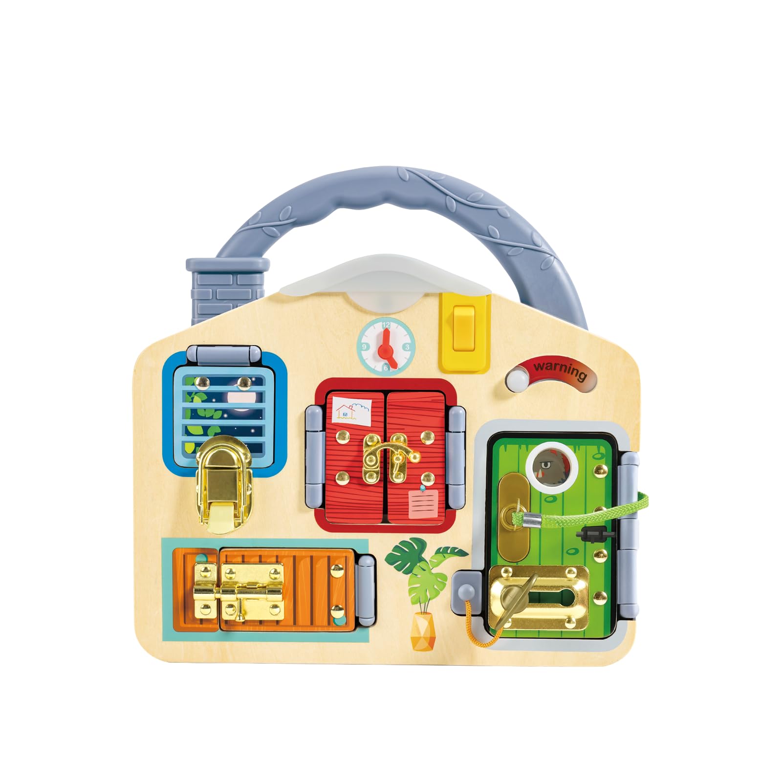 Hape Activity Board busy board in legno con serrature