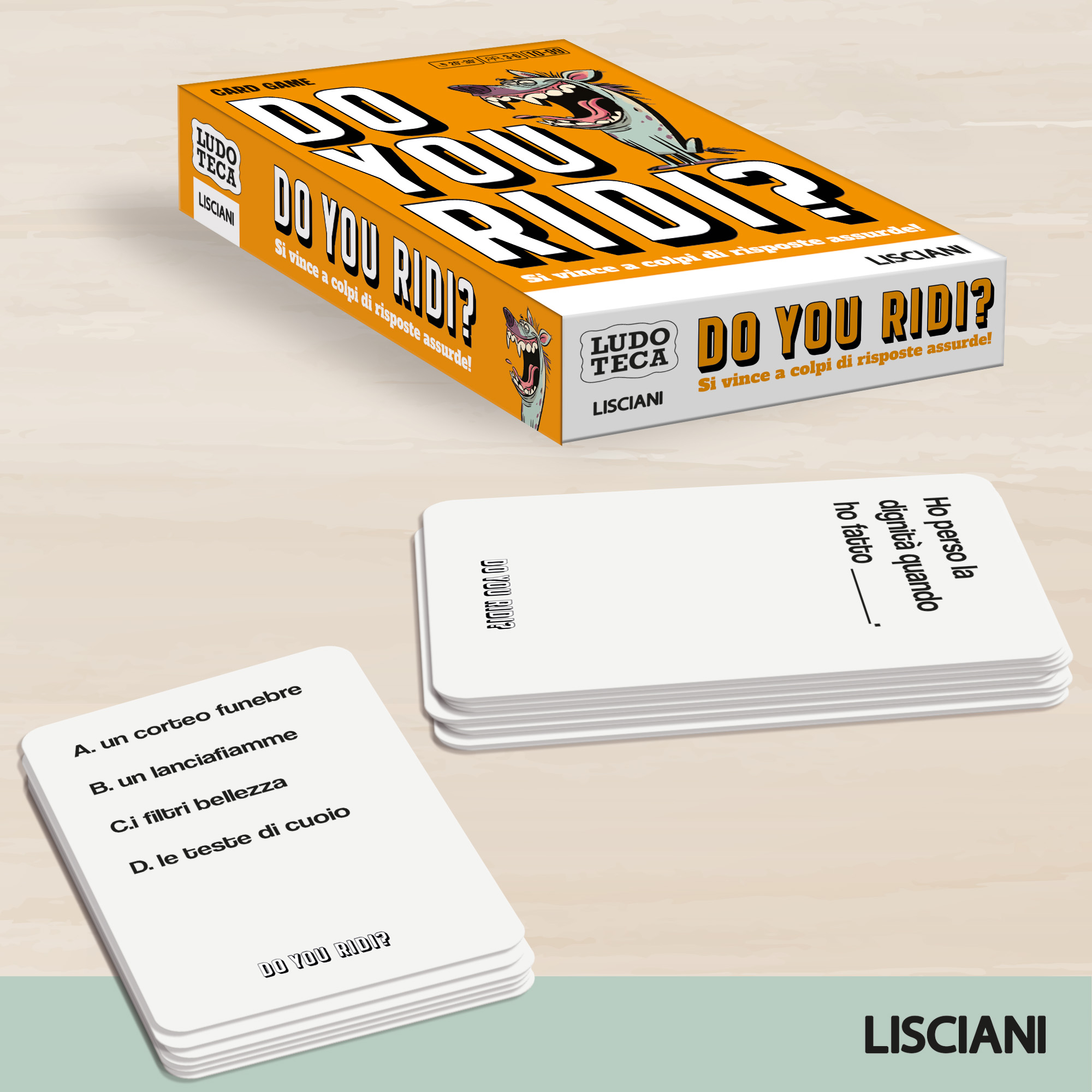 Lisciani Ludoteca Do You Ridi? gioco di carte party