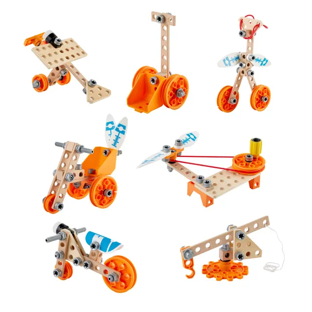 Hape Junior Inventor kit deluxe esperimenti 57 pezzi