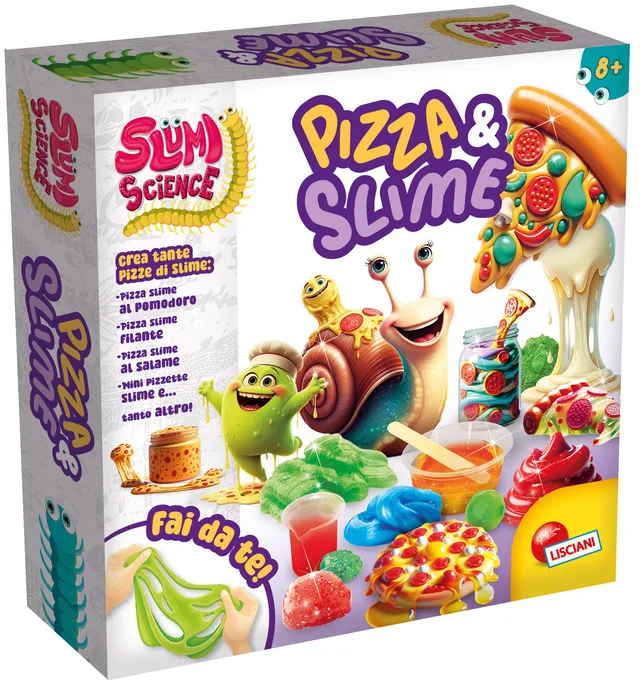 Lisciani Slumi Science Pizza e Slime kit slime creativo
