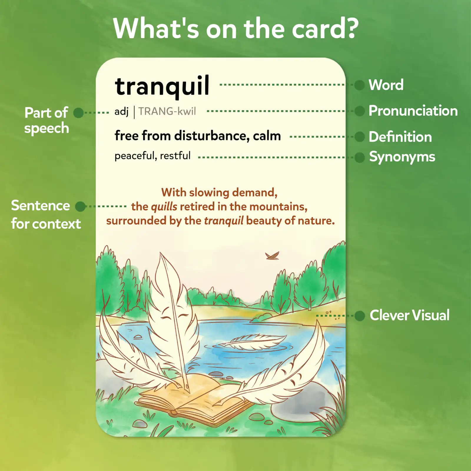 Skillmatics Wordables Level 1 flashcard vocabolario 8 anni