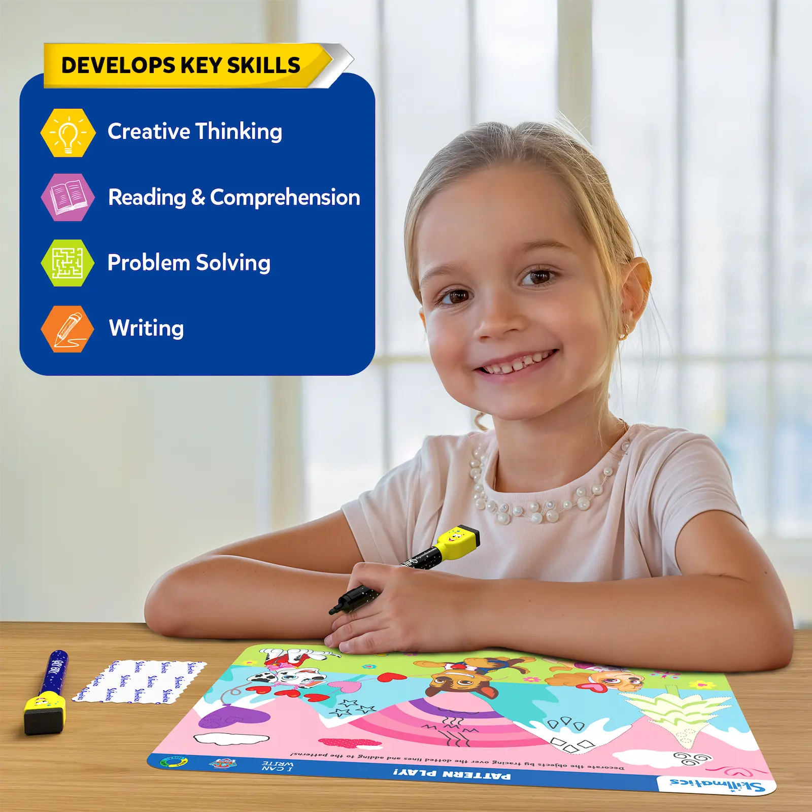 Skillmatics I Can Write PAW Patrol quaderno scrittura bambini