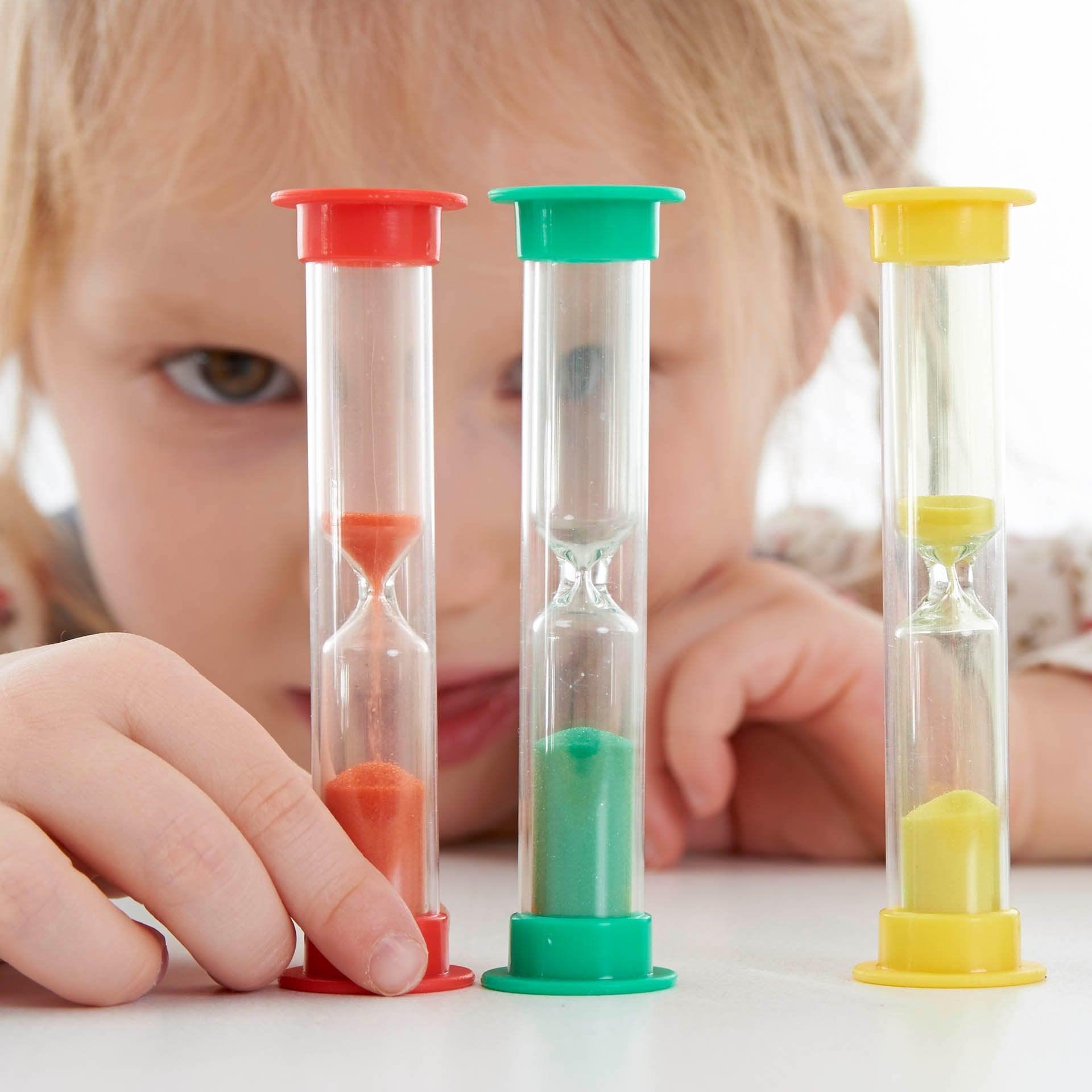 Tickit Mini Sand Timer Set clessidre sabbia 5 pz da 3 anni
