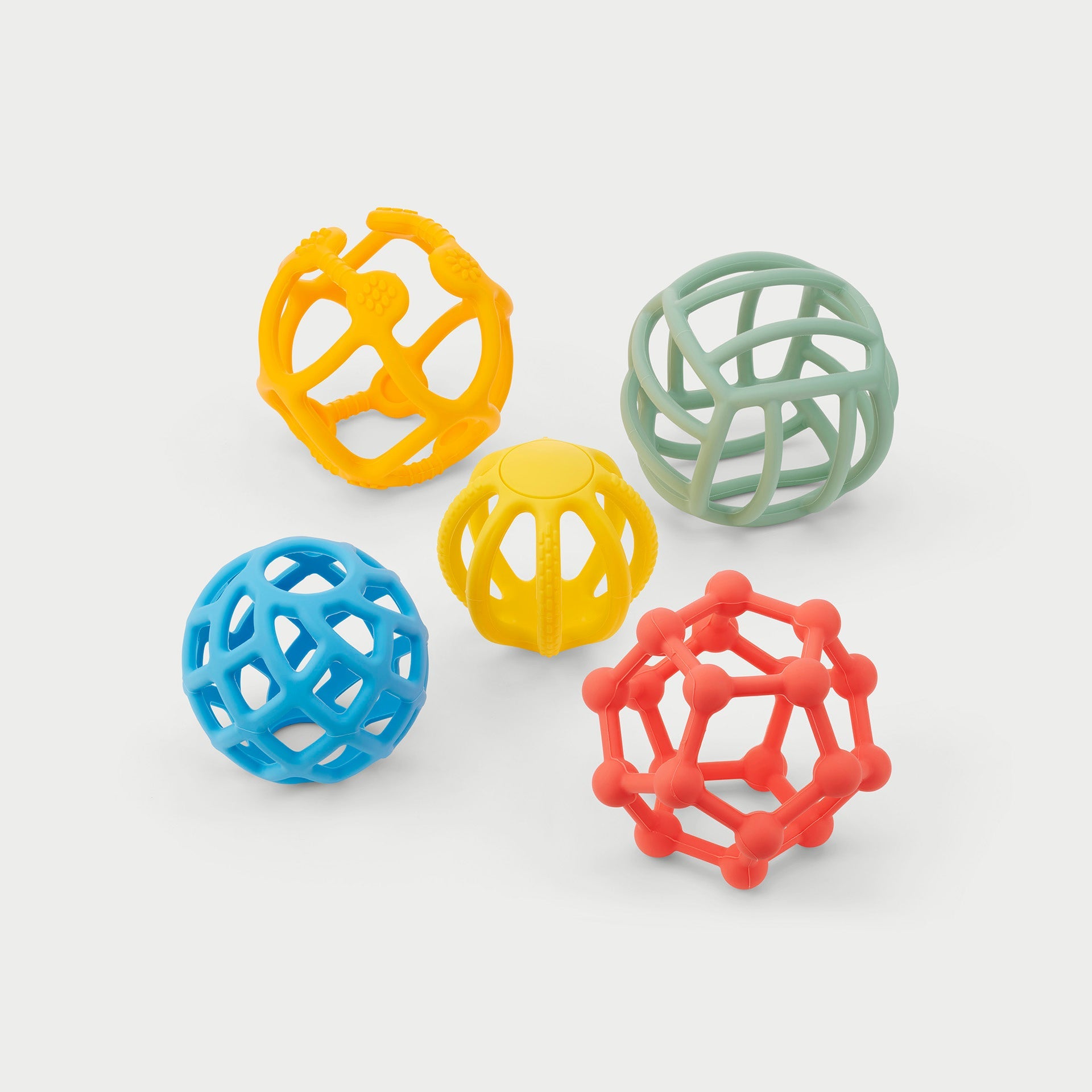 Tickit SiliSoft Flexi Balls palline 5 pezzi arcobaleno