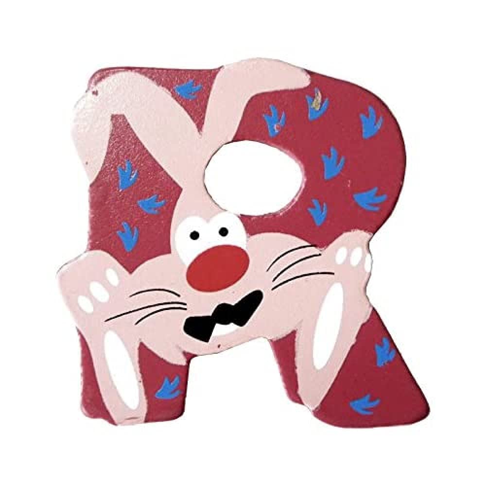 smallfoot Animali A-Z Lettera R decorazione cameretta legno animali