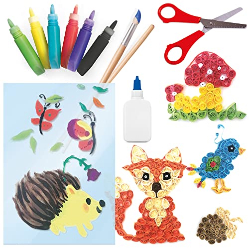 Headu IT53764 Finestrelle Colorate gioco creativo 5-10 anni
