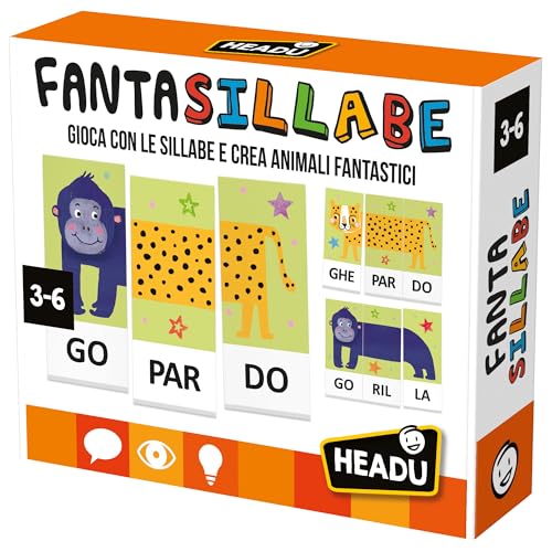 Headu Fantasillabe gioco educativo sillabe 3-6 anni