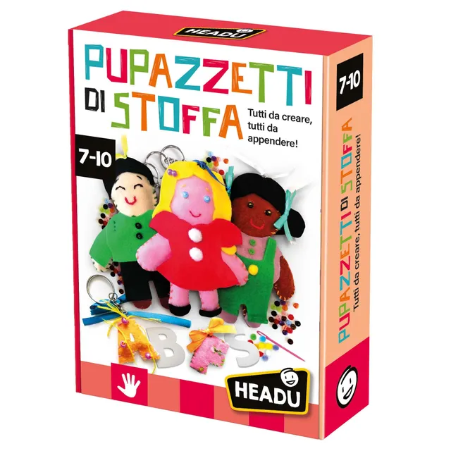 Headu Pupazzetti di Stoffa kit cucito 5-10 anni feltro
