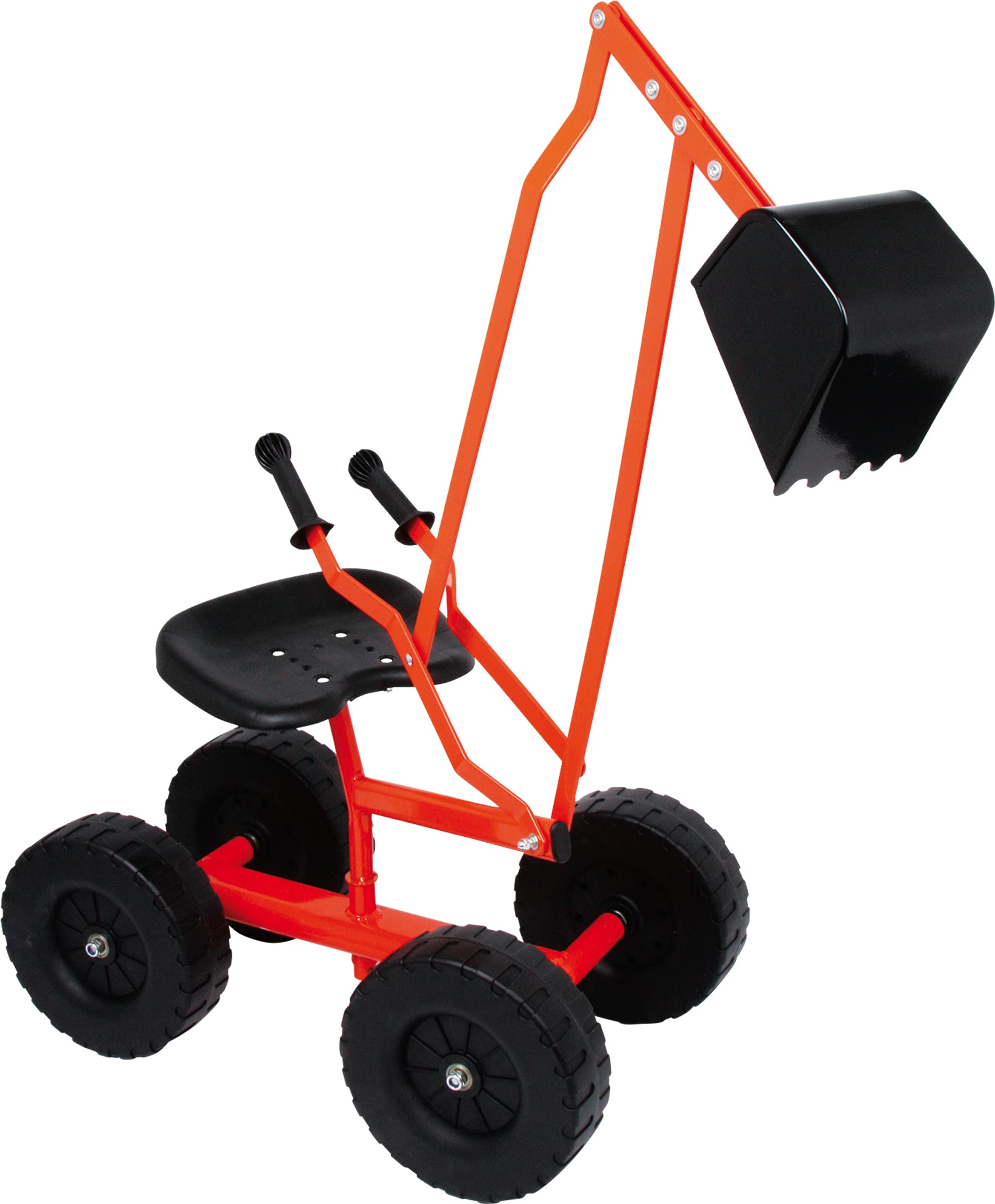 smallfoot escavatore con ruote ruspa sabbia metallo 360°