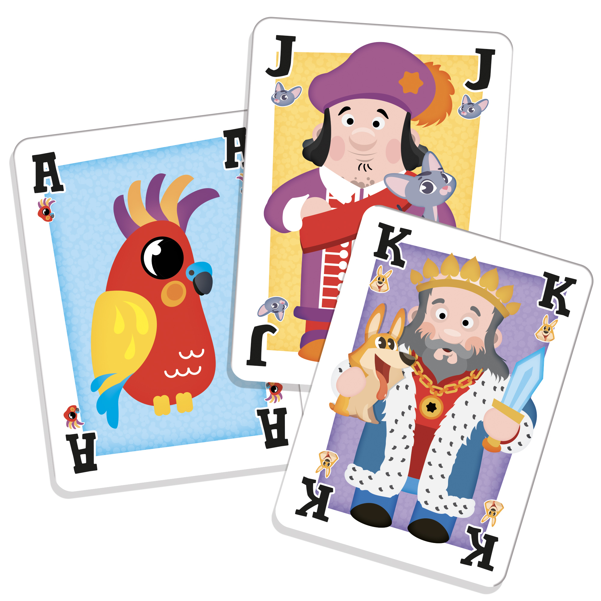 Lisciani Ludoteca Burraco dei Bambi carte da gioco per bambini