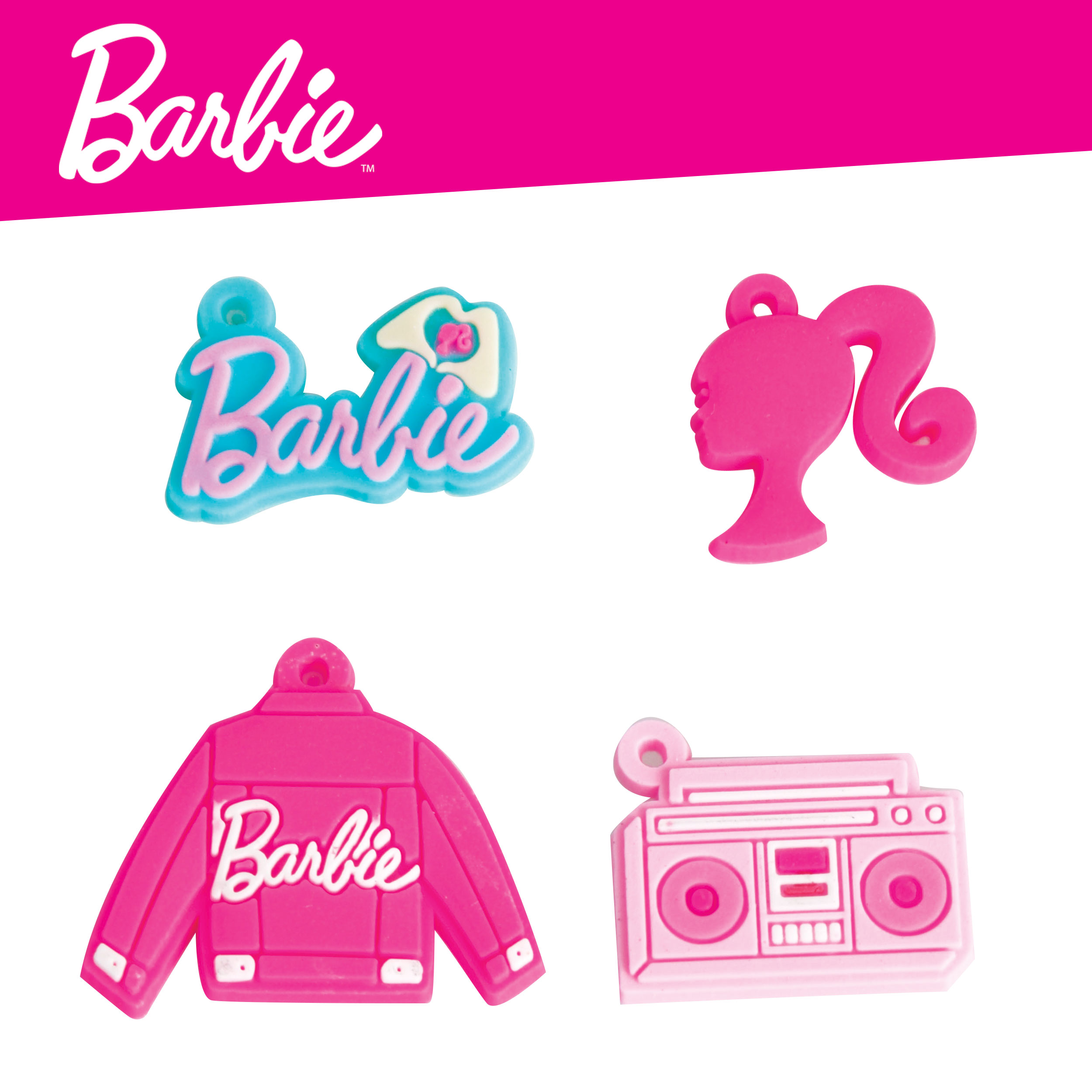 Barbie Fashion Jewellery Bag kit bijoux borsetta perline