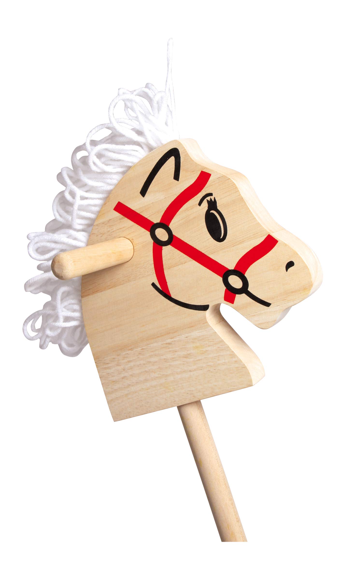 smallfoot Cavallo su Bastone gioco in legno 86 cm
