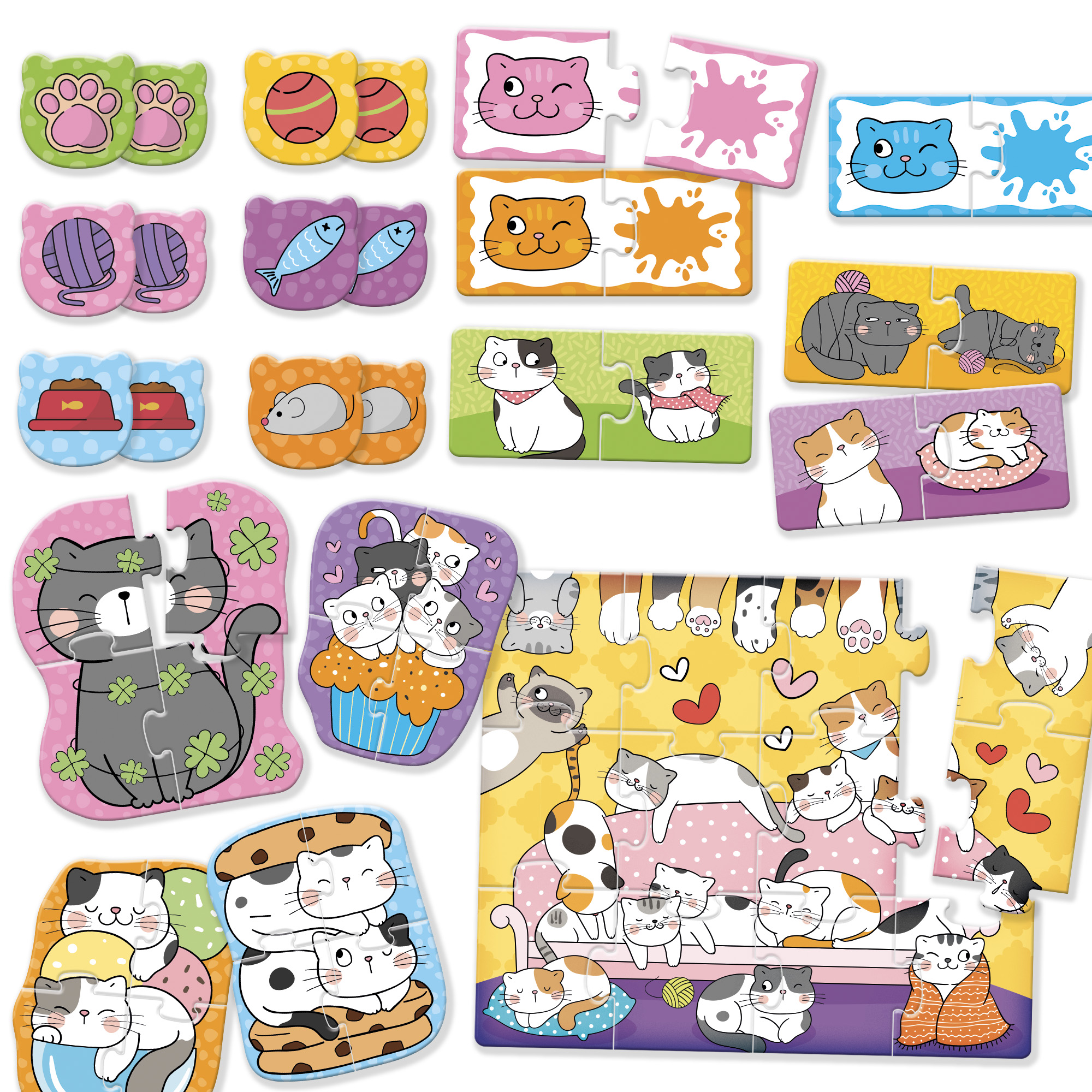 Lisciani Carotina Baby Logic Kittens gioco educativo gattini
