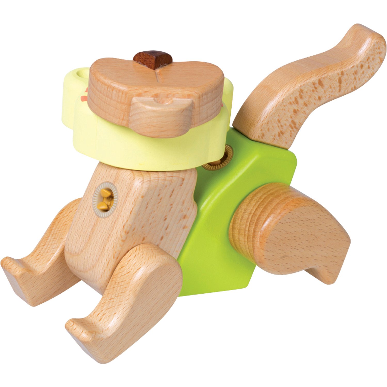 smallfoot 9834 kit costruzioni tigre in legno per motricità