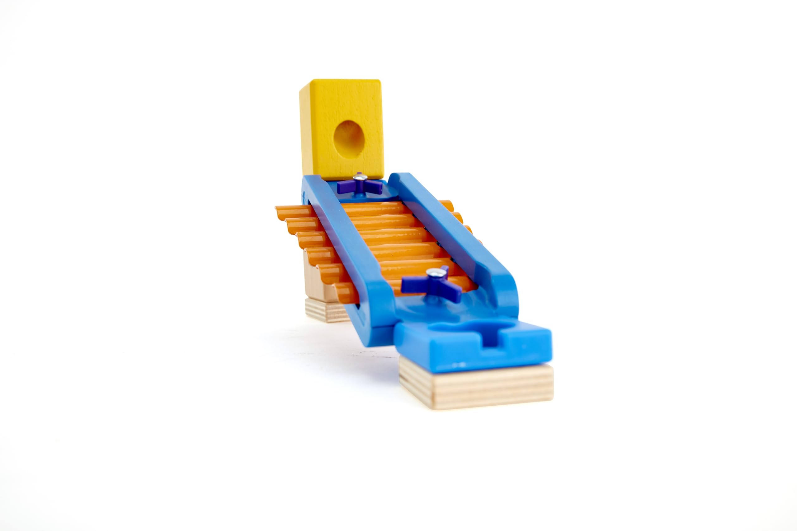 Hape Quadrilla scivolo sonoro pista biglie xilofono 13 pezzi