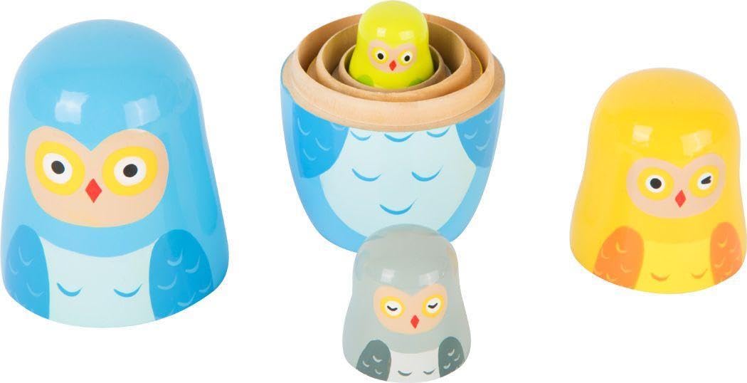 smallfoot 10620 Gufi Matrioska legno 4 pezzi motricità