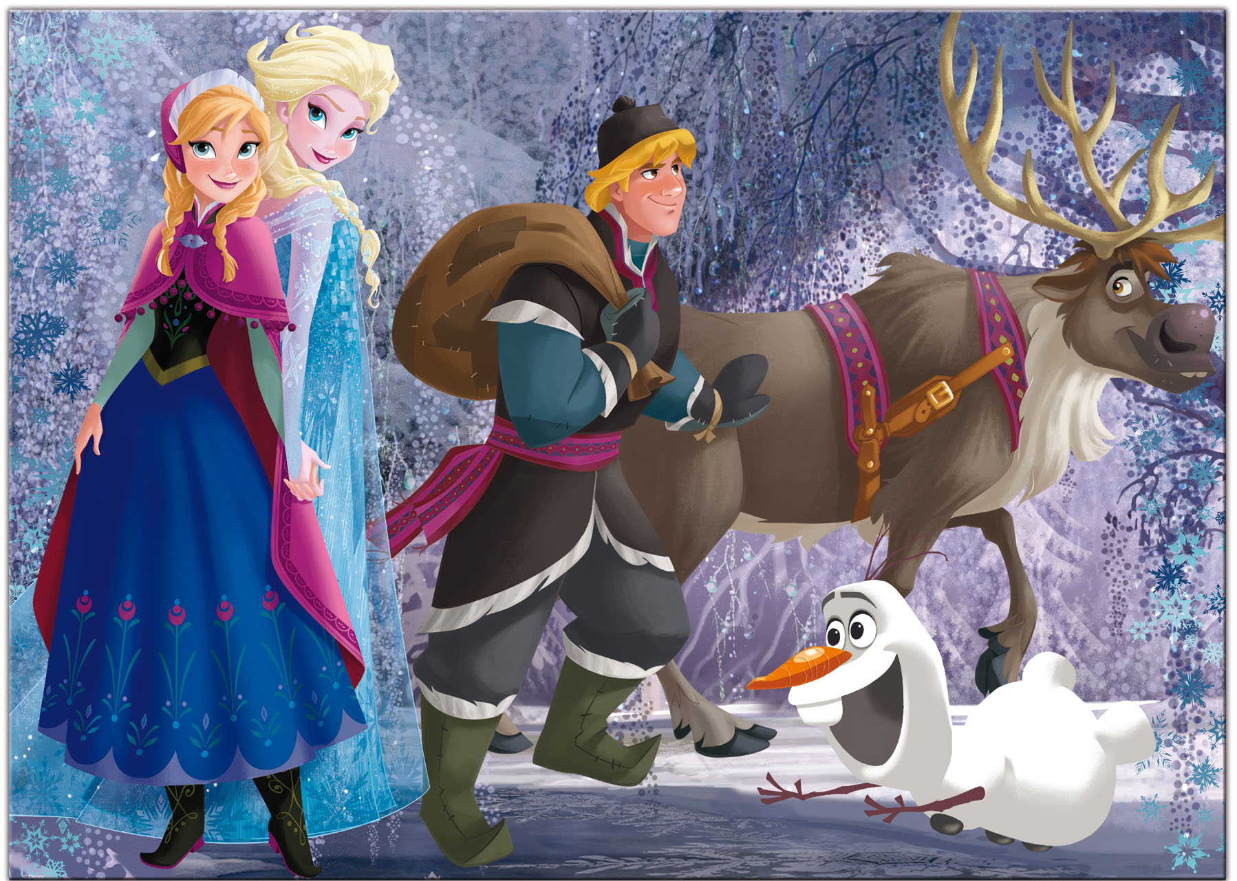 Lisciani Disney Puzzle DF Maxi Floor 108 Frozen puzzle maxi