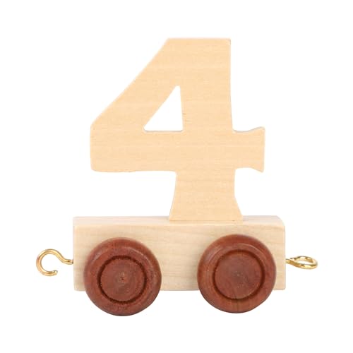 smallfoot 10556 trenino in legno numero 4 rimorchio