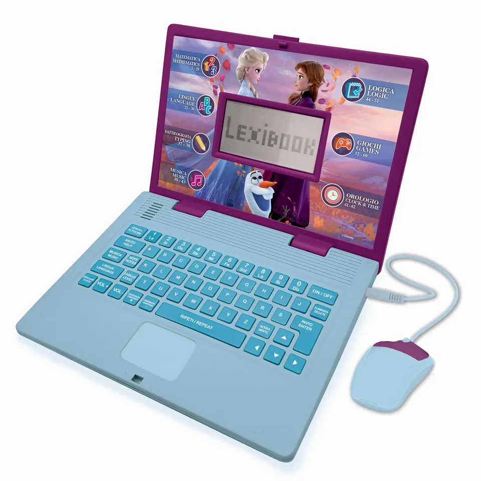 Lexibook Frozen 2 JC598FZi5 laptop educativo bilingue 124 attività