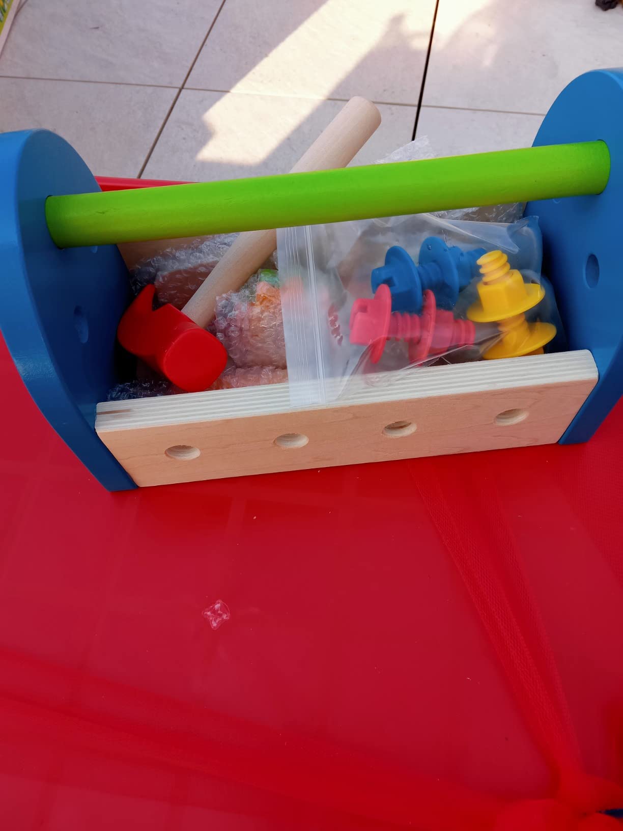 Hape Cassetta Attrezzi gioco legno con utensili dai 3 anni