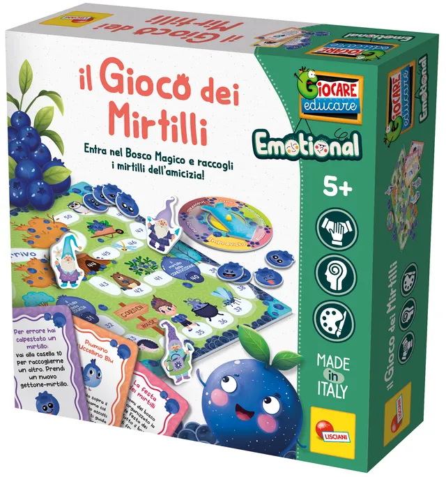Lisciani Giocare Educare gioco Mirtilli emozioni bambini