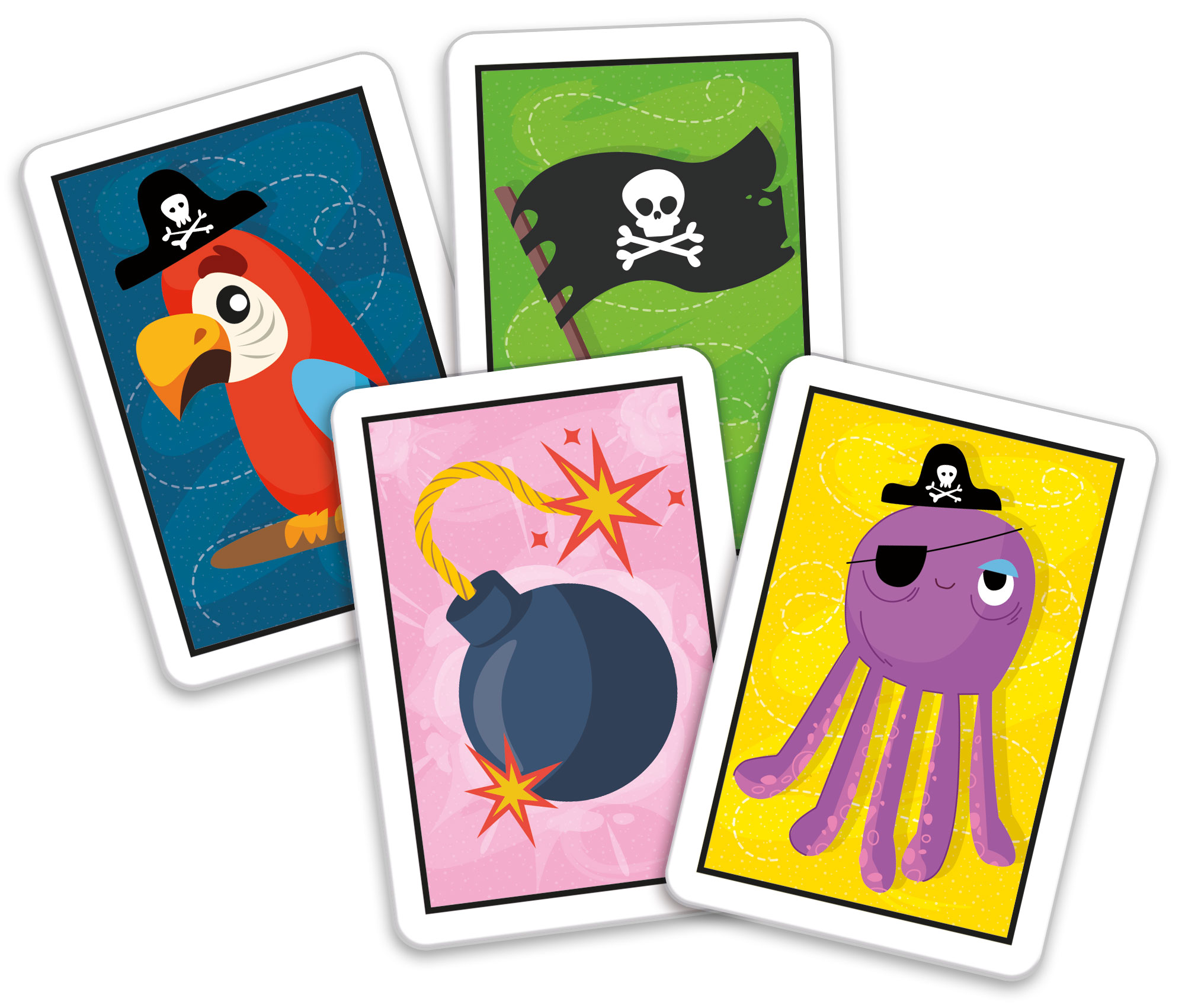 Ludoteca Le Carte dei Bambini Boom gioco di carte pirati