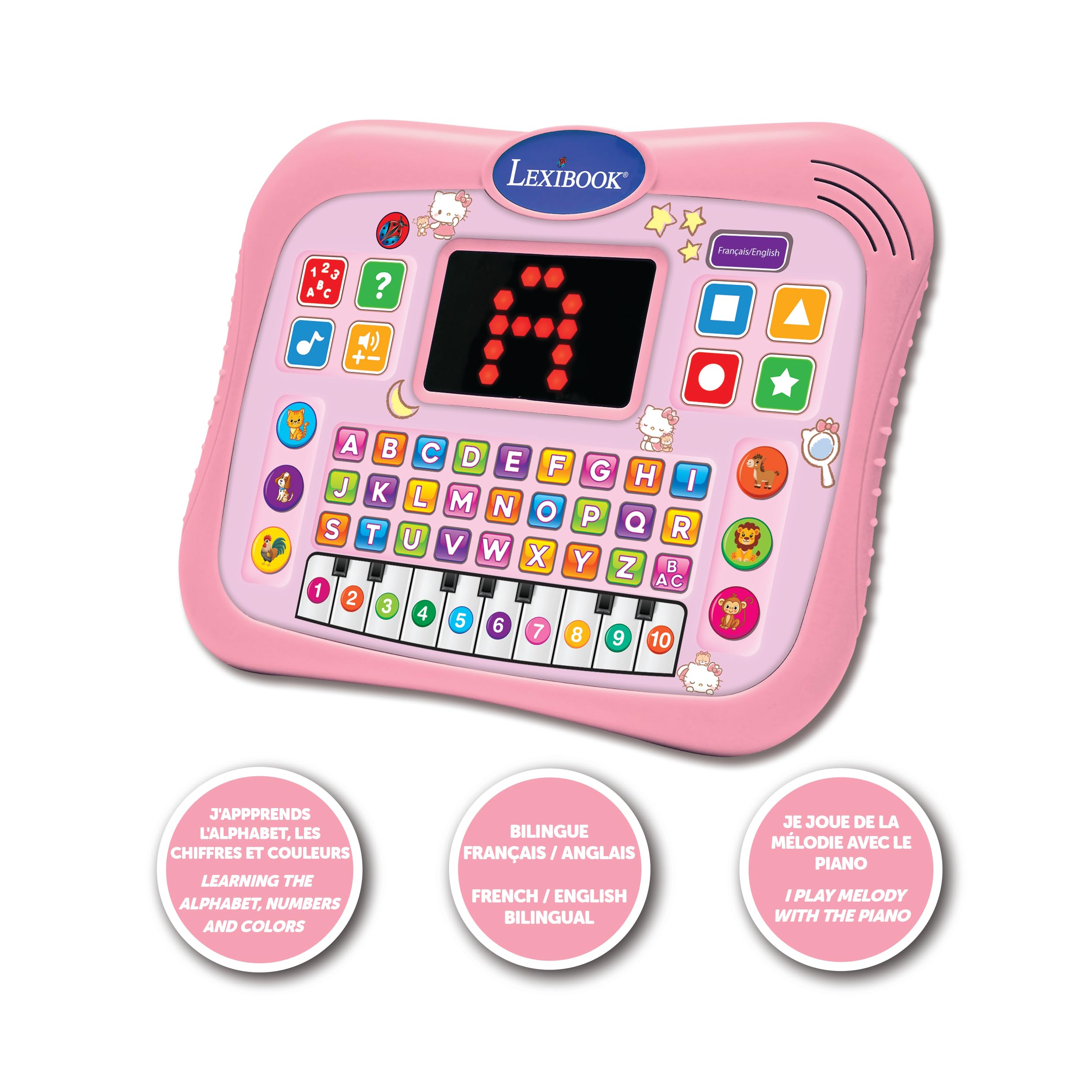 Lexibook Hello Kitty JCPAD007HKi1 tablet educativo bilingue