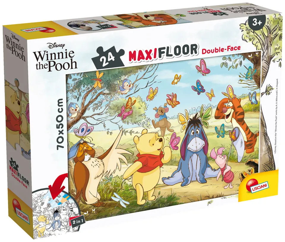 Lisciani Puzzle DF Maxi Floor Winnie the Pooh 24 pezzi
