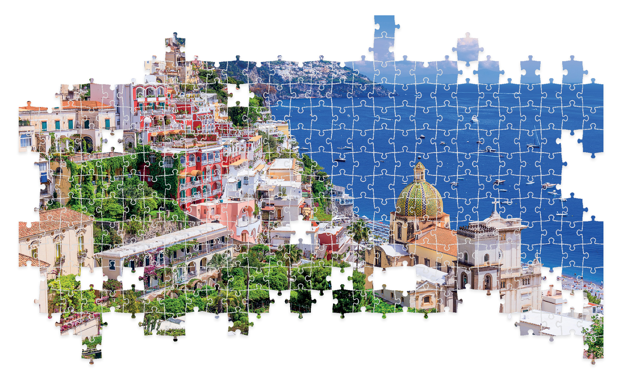 Lisciani Puzzle + Poster Amalfi Coast 500 puzzle adulti