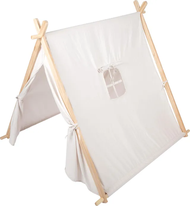 smallfoot 12761 tenda da gioco indoor legno stoffa 2 anni