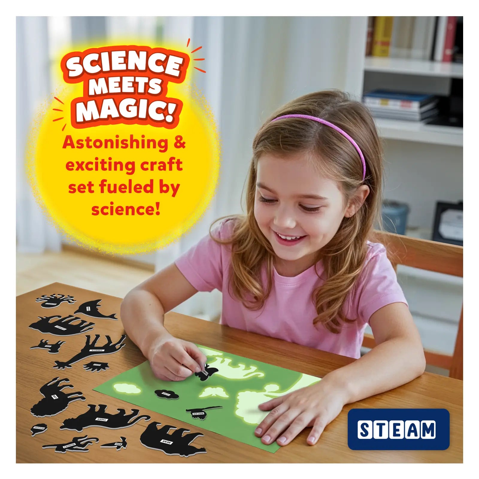 Skillmatics Magical Sun Art Animals kit bastoncini cera